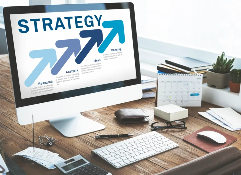 an image for my blog, How to Create a Digital Marketing Strategy for Beginners.